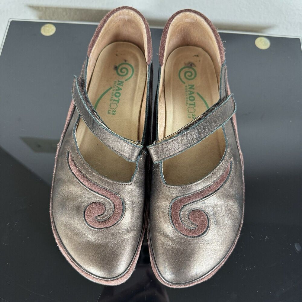 NAOT Matai Mary Jane Podiatric Comfort Shoe Womens US Size 8 EU Size 39